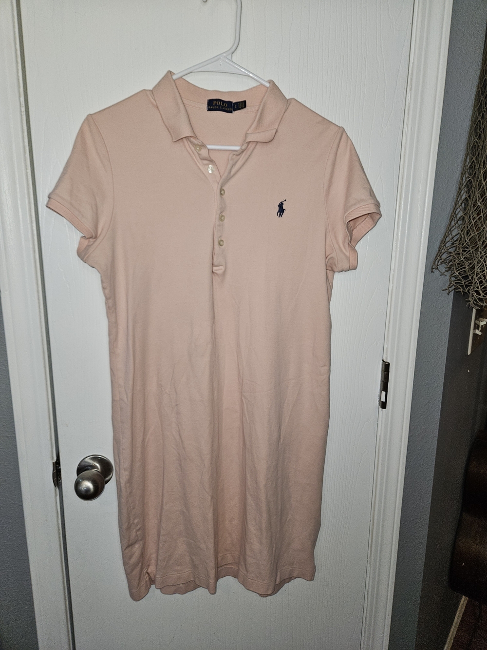 Ralph Lauren Polo Pink Polo Shirt Dress